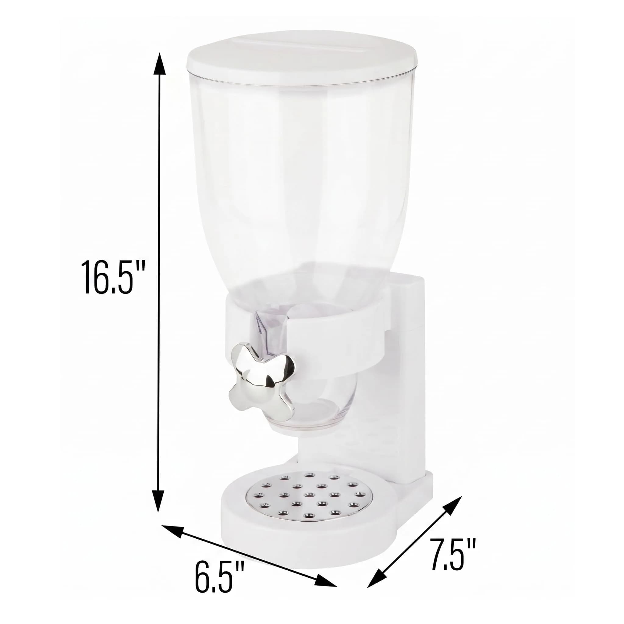 ZevrO Indispensable Single Dry Food Dispenser 500ml (17.5 oz) | Portion Control Airtight BPA-Free Food Storage - view 8