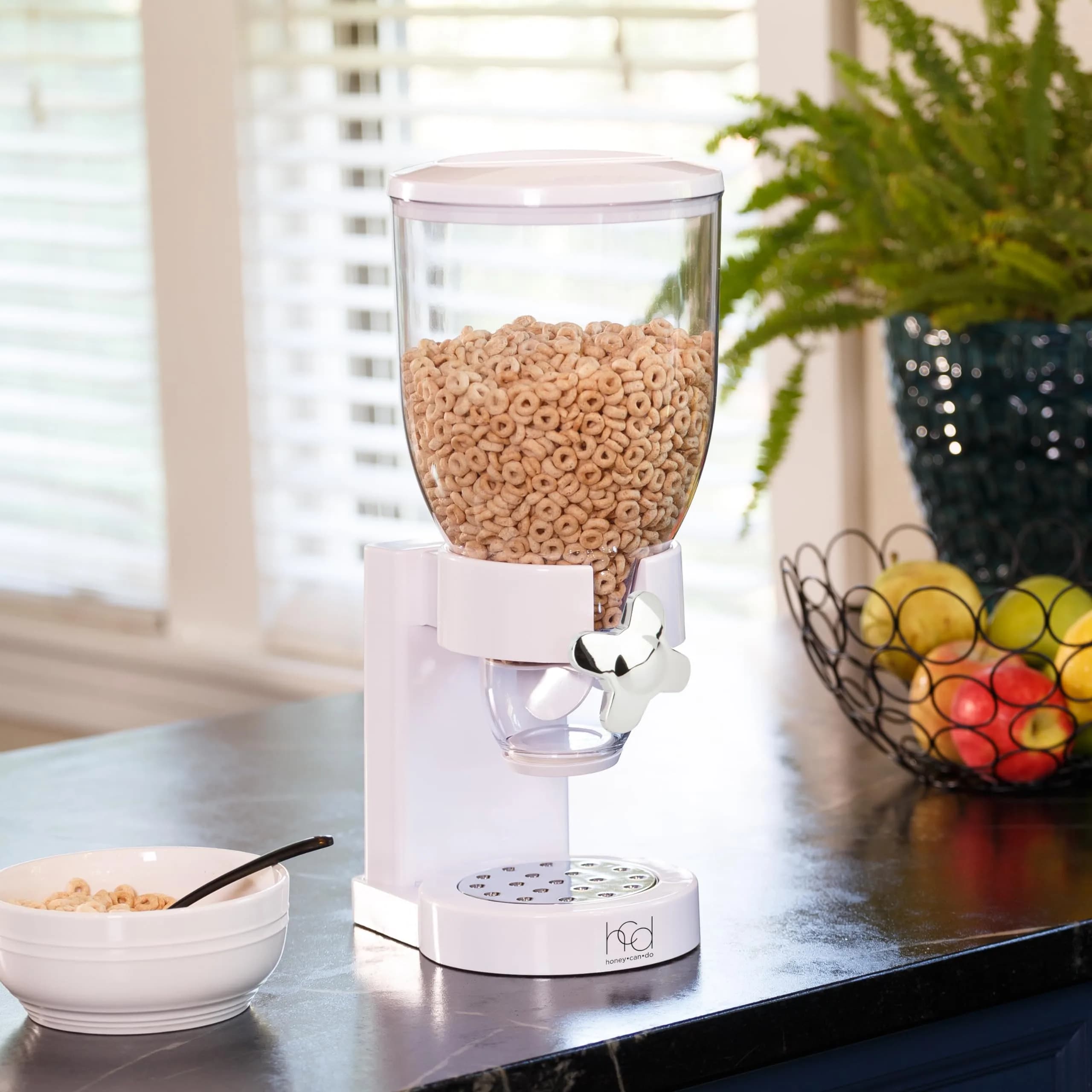 ZevrO Indispensable Single Dry Food Dispenser 500ml (17.5 oz) | Portion Control Airtight BPA-Free Food Storage - view 2