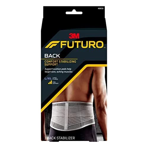 FUTURO Comfort Stabilizing Back Support, L/XL | Adjustable Support for Back Soreness & Strains thumbnail 1