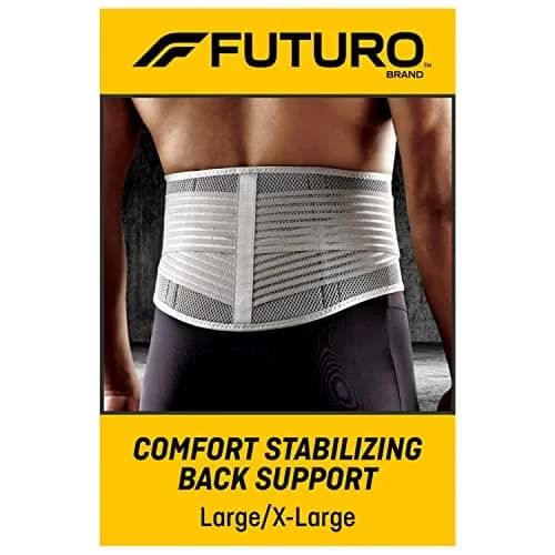 FUTURO Comfort Stabilizing Back Support, L/XL | Adjustable Support for Back Soreness & Strains thumbnail 2