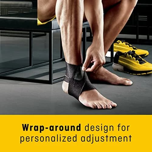 Futuro Performance Comfort Ankle Support, Adjustable Black | Moderate Support & Breathable Materials thumbnail 4
