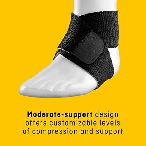 Futuro Performance Comfort Ankle Support, Adjustable Black | Moderate Support & Breathable Materials thumbnail 3