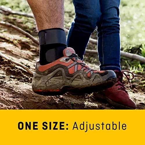 Futuro Sport Deluxe Black Ankle Stabilizer with Hook and Loop Strap, 0.11 kg (0.227 lb) | FDA Approved Professional Healthcare thumbnail 6