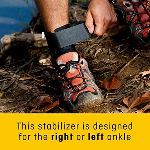 Futuro Sport Deluxe Black Ankle Stabilizer with Hook and Loop Strap, 0.11 kg (0.227 lb) | FDA Approved Professional Healthcare thumbnail 7