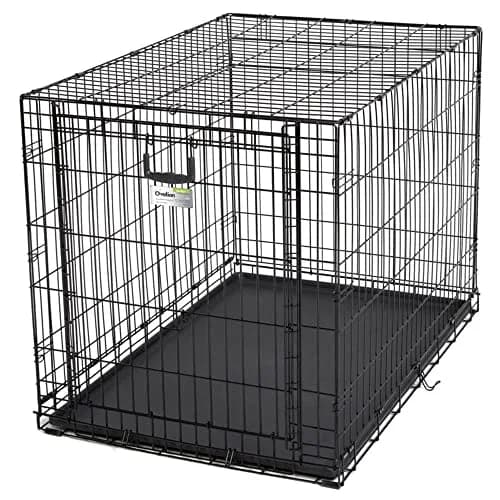 MidWest Homes for Pets Large Ovation Single Door Folding Dog Crate 43.5"L x 28.5"W x 30.5"H | Space-Saving Patented Door thumbnail 1