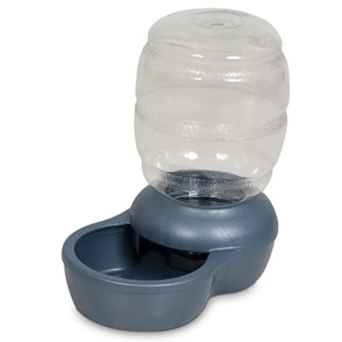 Petmate Replendish Gravity Waterer 2.5 Gallon (9.5L) Blue | Continuous Filtered Water Supply for Dogs & Cats thumbnail 1