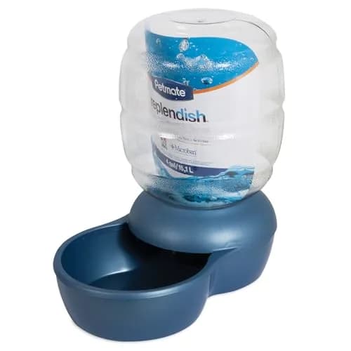 Petmate Replendish Gravity Waterer for Cats and Dogs 4 Gallons | BPA-Free, Made in USA, Easy Refill thumbnail 1