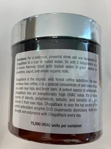 NORTH AMERICAN HERB & SPICE ChagaBlack Tea 3.2 oz | Adaptogen, Endurance & Stamina Support thumbnail 4