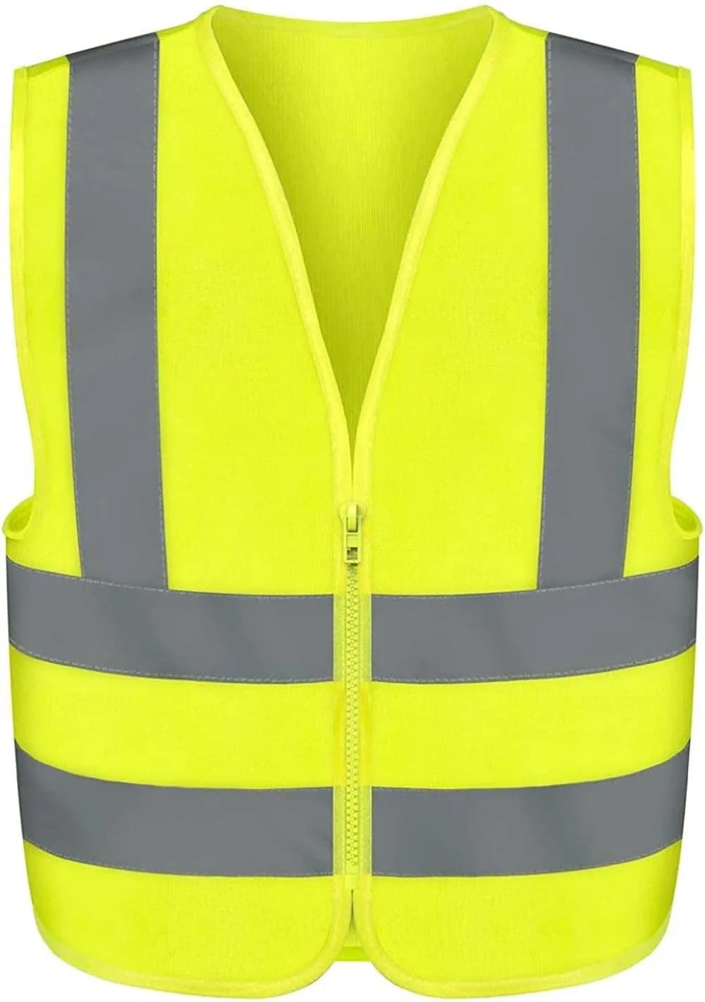 NEIKO High Visibility Safety Vest ANSI Class 2 Neon Yellow 3X-Large | Reflective, Lightweight & ANSI Certified