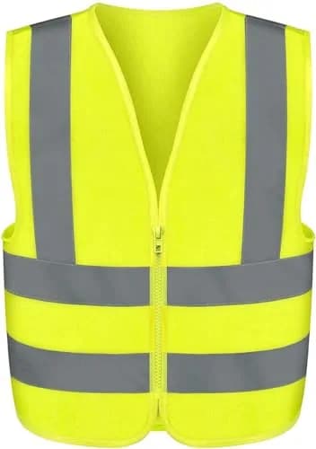 NEIKO High Visibility Safety Vest ANSI Class 2 Neon Yellow 3X-Large | Reflective, Lightweight & ANSI Certified thumbnail 1