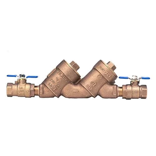 Zurn 1" 950XL Double Check Backflow Preventer | Bronze Valve for Non-Potable Water (70-120 chars) thumbnail 1