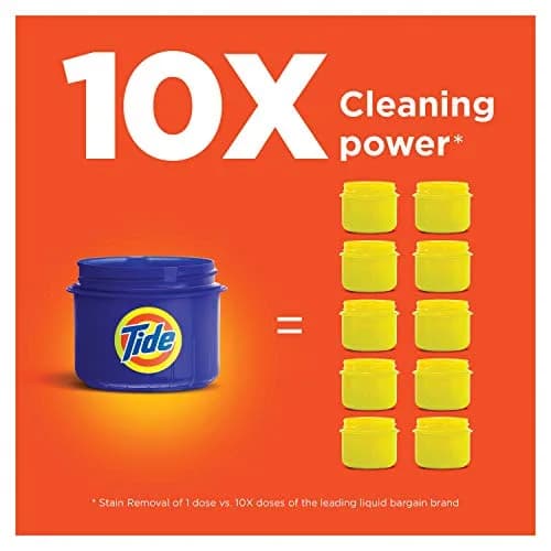 Tide Liquid Laundry Detergent 10 Fl Oz | Turbo-Sud Collapse & Aloe Floral Scent thumbnail 2