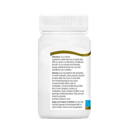 21st Century Slow Release Iron Tablets 45mg 60 Count | Gentle on Stomach, Gluten-Free thumbnail 8