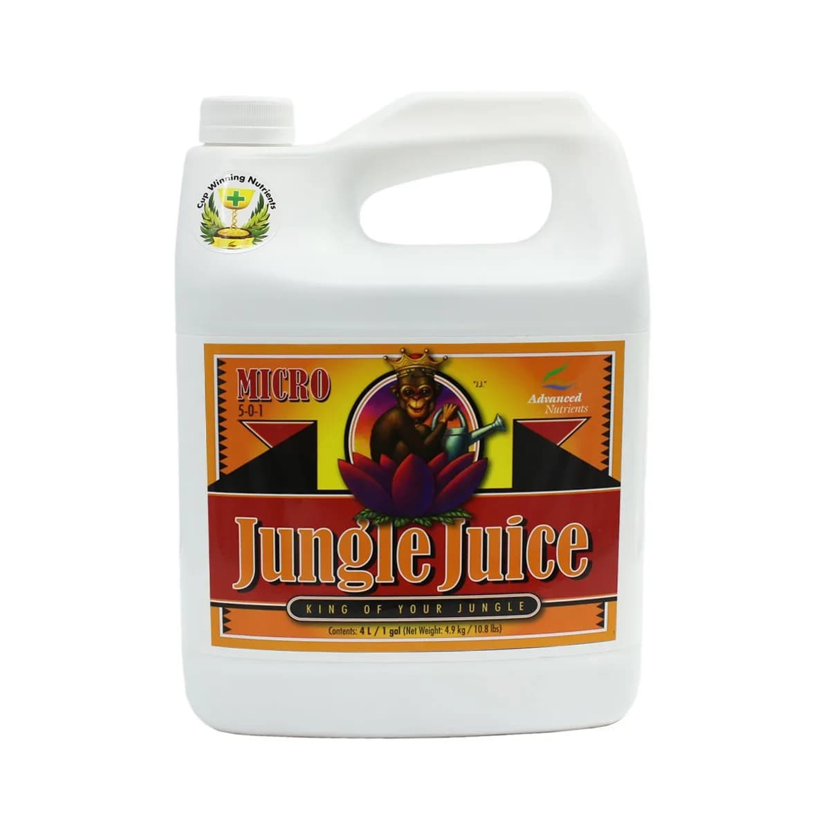 Advanced Nutrients Jungle Juice Micro Fertilizer 4L | Supports High-Quality Plant Growth