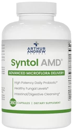 Arthur Andrew Medical Syntol AMD Probiotic Multi-Enzyme 360 Count | Digestive Wellness & Candida Support thumbnail 1