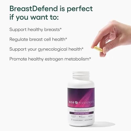 EcoNugenics BreastDefend DIM Supplement – 120 Capsules | Supports Breast & Cellular Health thumbnail 5