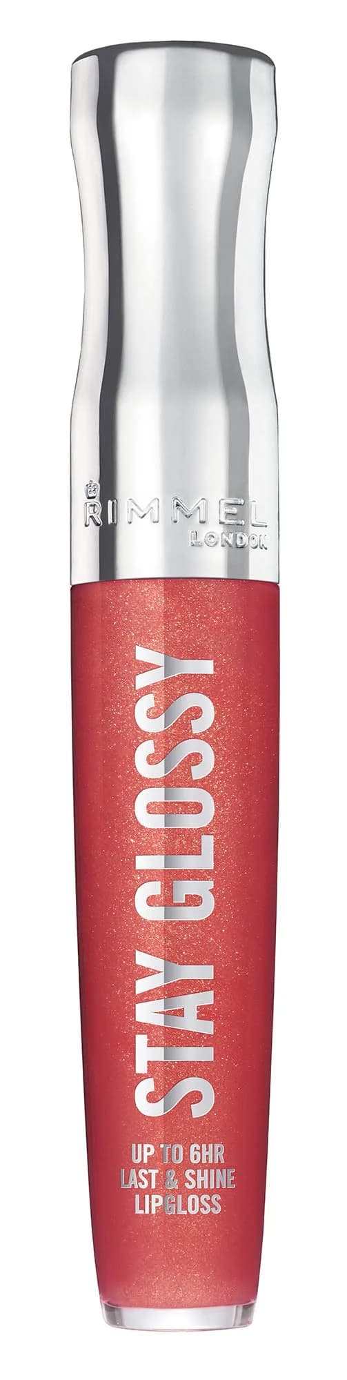Rimmel Stay Glossy Lip Gloss All Day Seduction 5ml (0.18 Fl Oz) | High-Glossy Finish for Vibrant Lip Color - view 2