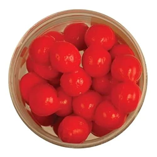 Berkley PowerBait Power Eggs Floating Magnum Salmon Egg Red | Garlic Scent, 0.5 oz Small Jar thumbnail 1
