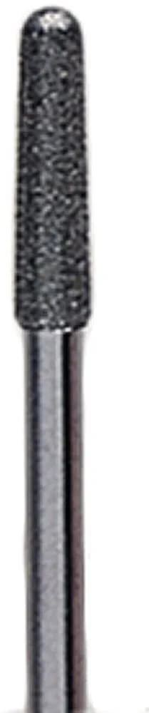 EUROTOOL Diamond Points Medium-Fine Grit 3 mm x 12 mm | Stainless Steel with Electroplated Diamonds - main product image