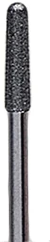 EUROTOOL Diamond Points Medium-Fine Grit 3 mm x 12 mm | Stainless Steel with Electroplated Diamonds thumbnail 1