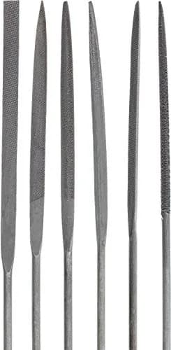 EUROTOOL Pocket Mini Needle File Set, 6 Piece | Fine Cut, 4" (100mm) for Jewelry & Watch Repair thumbnail 5