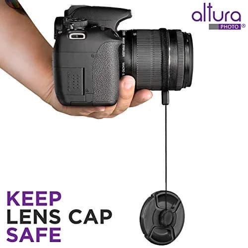 Altura Photo 5 Pcs Lens Cap Keeper Tether & Holder for Camera Lenses | Never Lose a Lens Cap Again thumbnail 6
