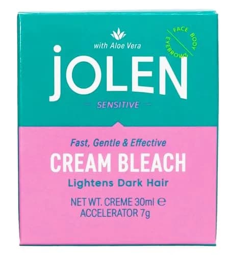 Jolen Creme Bleach Plus Aloe Vera 1oz. | Mild Hair Bleaching for All Hair Types thumbnail 1