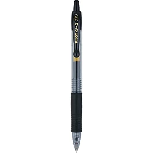 PILOT G2 Premium Rolling Ball Gel Pens, 1.0 mm Bold Point, Black Ink, 5-Pack | Smooth Writing Instrument thumbnail 3