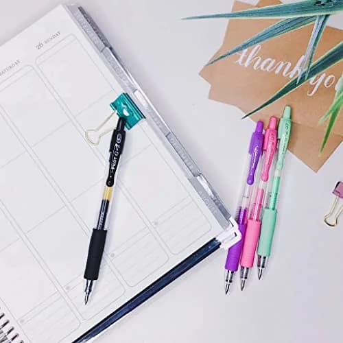 Pilot G2 Premium Retractable Gel Pen .38mm Black | Smooth, Long-Lasting Ink for Precise Writing thumbnail 8
