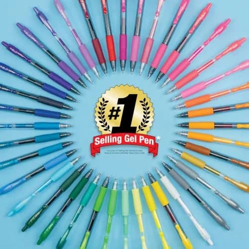 Pilot G2 Premium Assorted Color Gel Pens, Fine Point 0.7mm, 5-Pack | Smooth Writing & Long-Lasting Ink thumbnail 7