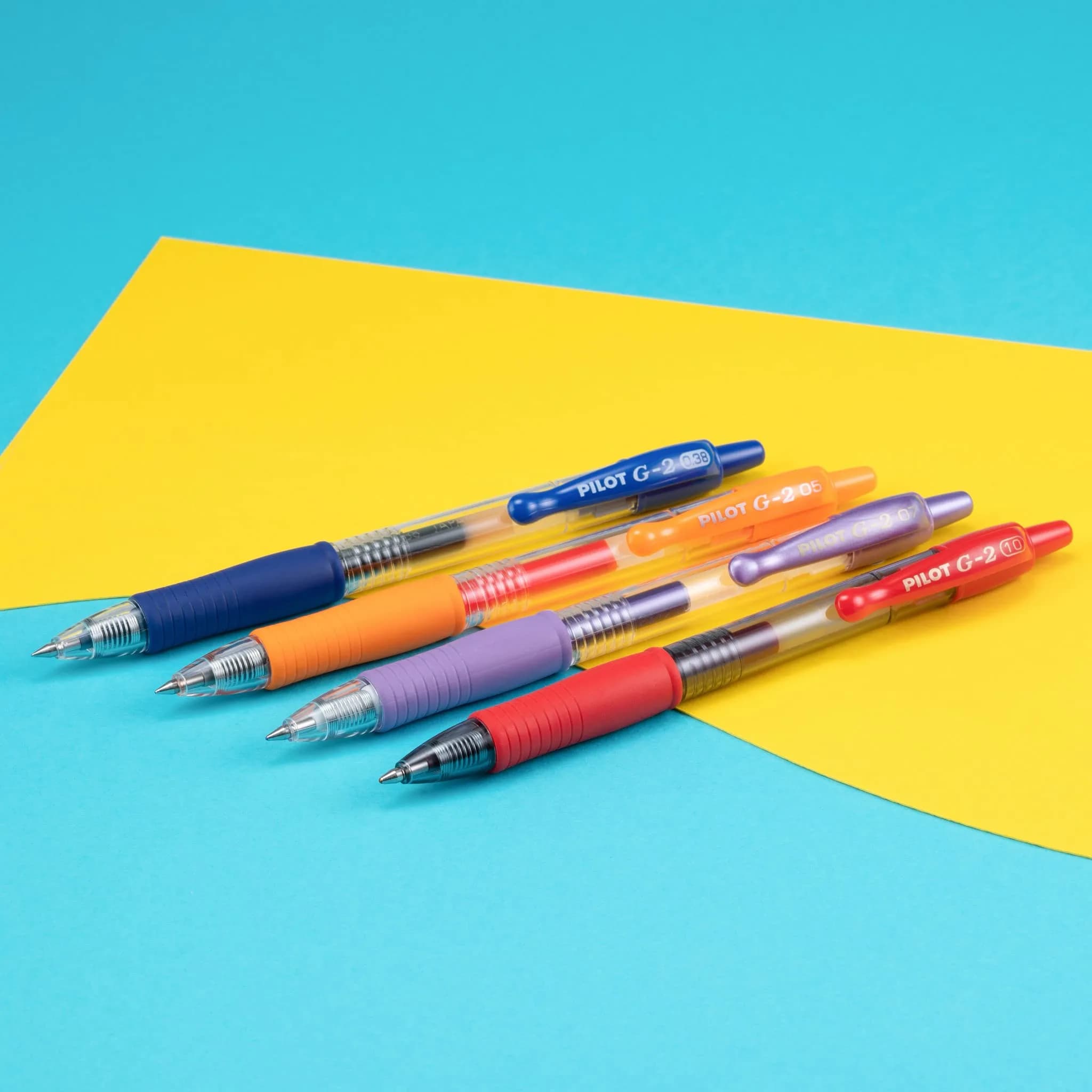 PILOT G2 Premium Refillable Gel Pens, Extra Fine Point 0.5mm, Blue Ink, 5-Pack | Smooth Writing & Long-Lasting - view 8