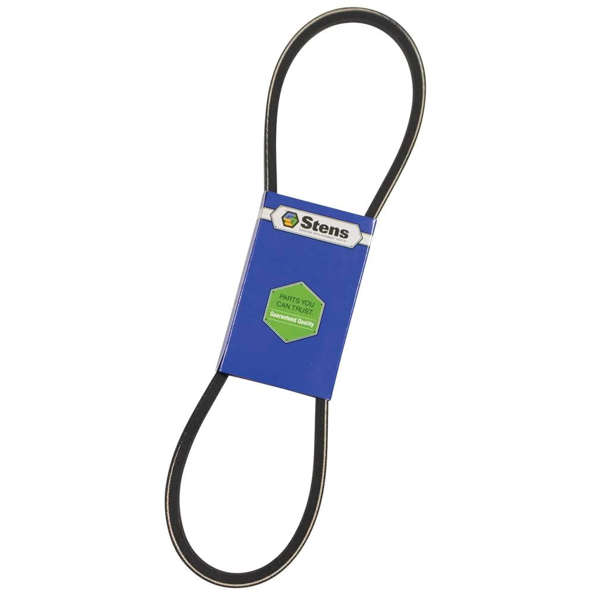 Stens 265-448 Covered Belt 1.5 cm (0.438 in) | Replaces Club Car 1019167-01 Starter Generator Belt - main product image