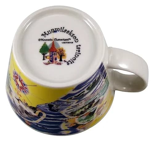 山加商店 Moomin Valley Map Design Soup Mug Cup Yamaka Japan | Porcelain 400ml | Cute Moomin Gift thumbnail 6
