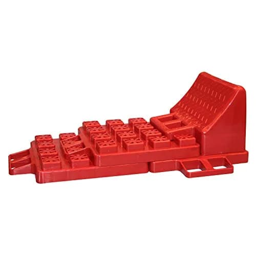 Valterra A10-0922 Stackers Chock Red 12.5cm (4.92in) | RV Wheel Immobilizer for Leveling Systems thumbnail 2