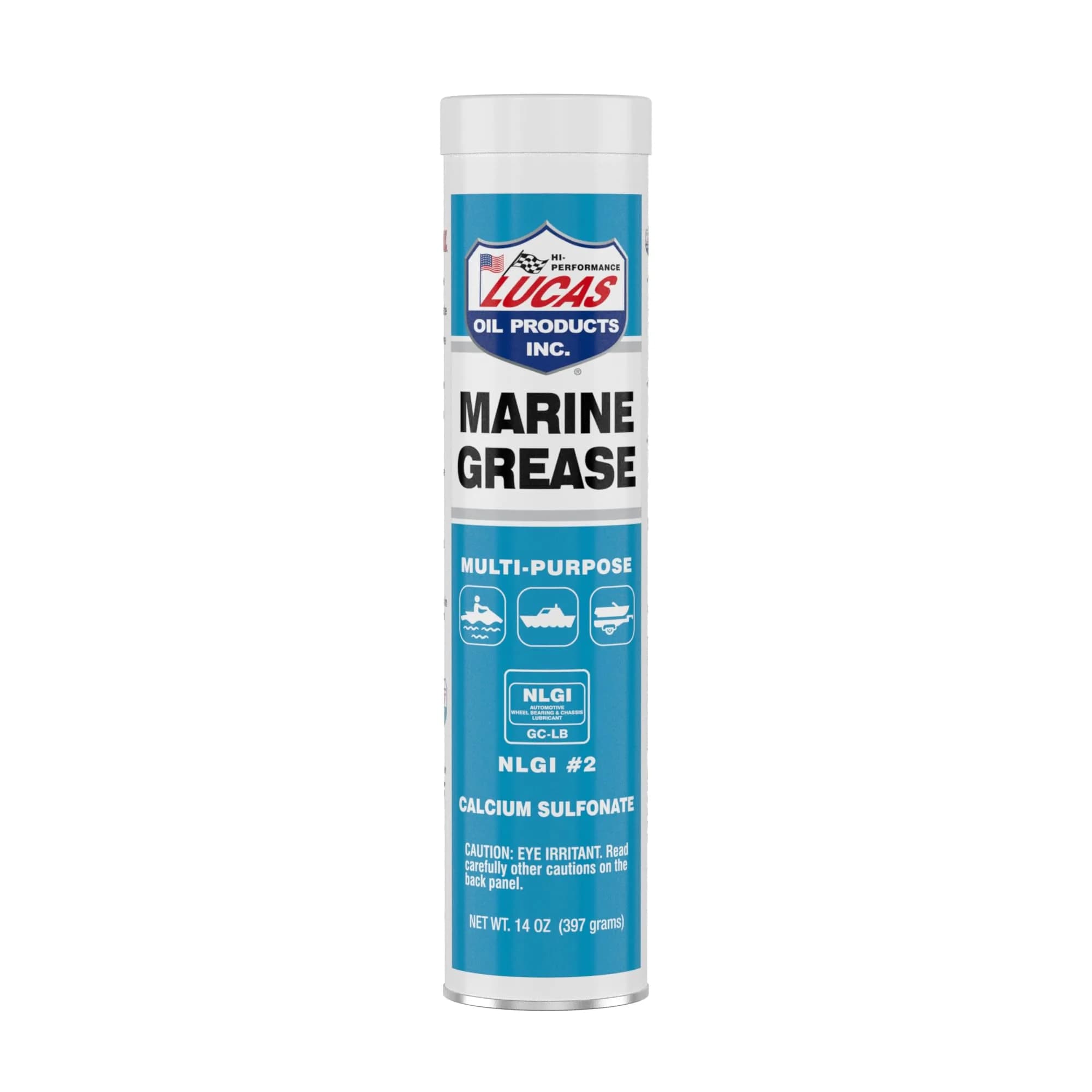 Lucas Oil Marine Grease 14 oz (397 g) | Water Resistant for Boats & Bearings — No Color