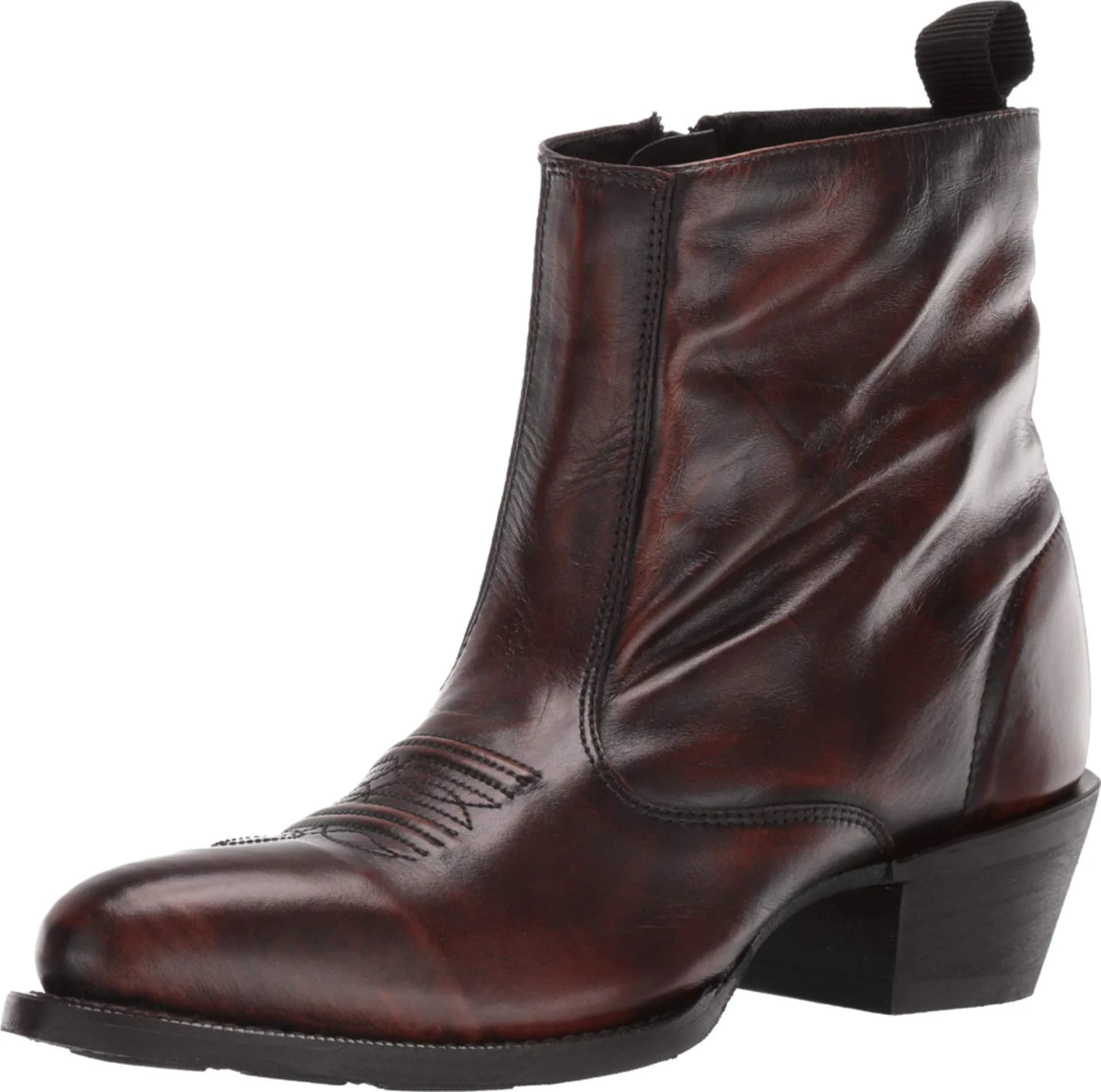 Laredo Fletcher Pointed Toe Pull On Casual Boots Ankle - Size 11 D | Classic Western Style