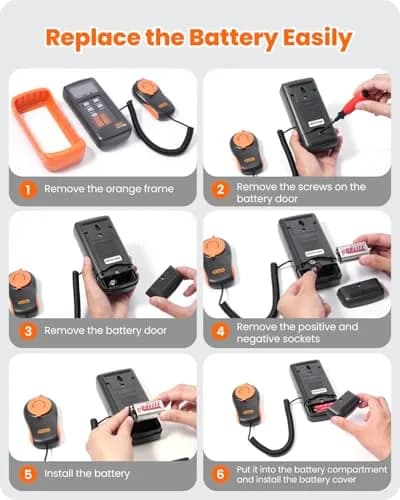Dr.meter LX1330B Digital Illuminance Light Meter 200,000 Lux | High Precision Fast Response thumbnail 5