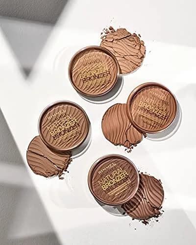 Rimmel London Natural Bronzer, Sun Light Shade, Matte Finish, 13.9g (0.49oz) | Natural Sun-Kissed Glow thumbnail 5