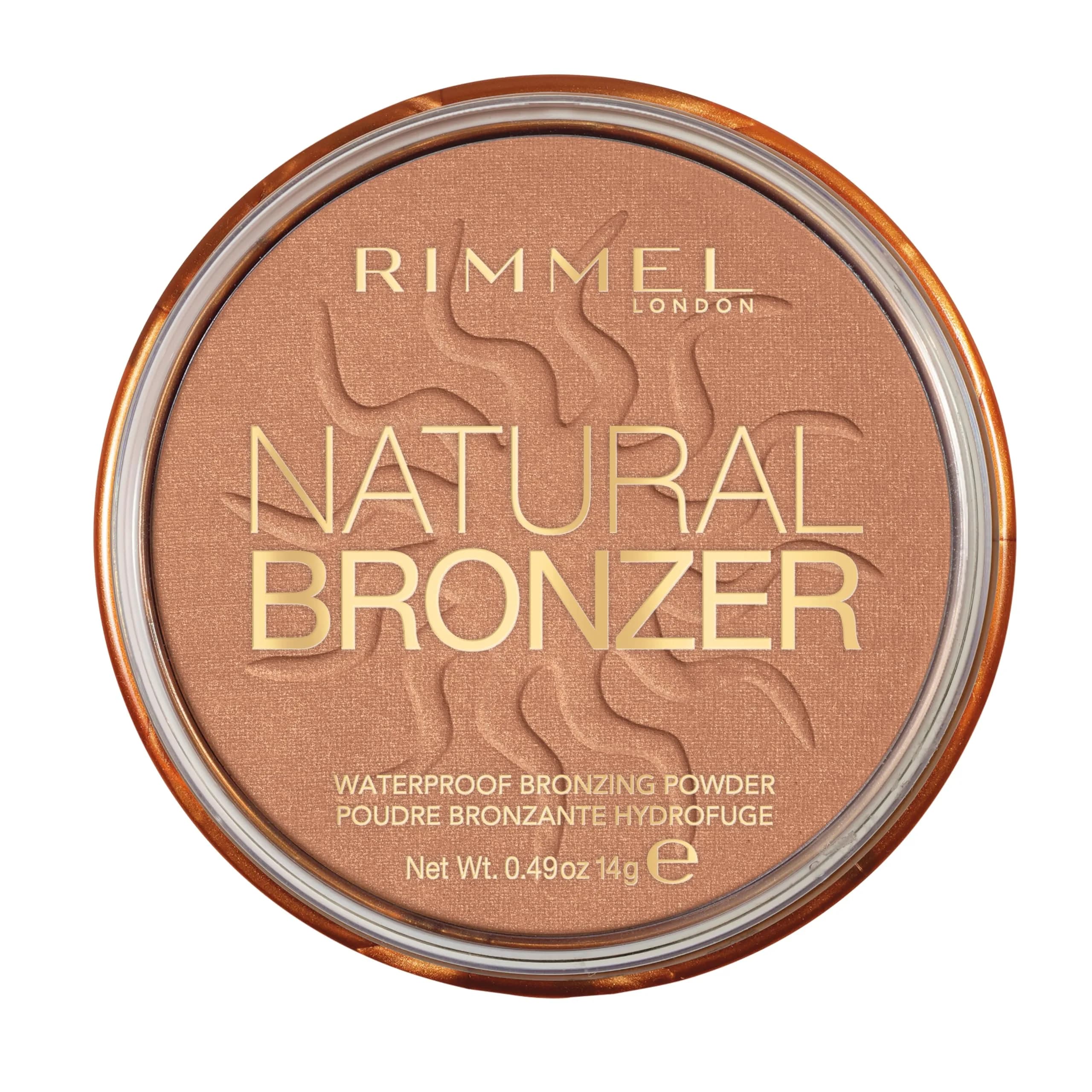 Rimmel London Natural Bronzer Sun Dance 0.49oz (14g) | Matte Finish for Sun-Kissed Glow - main product image