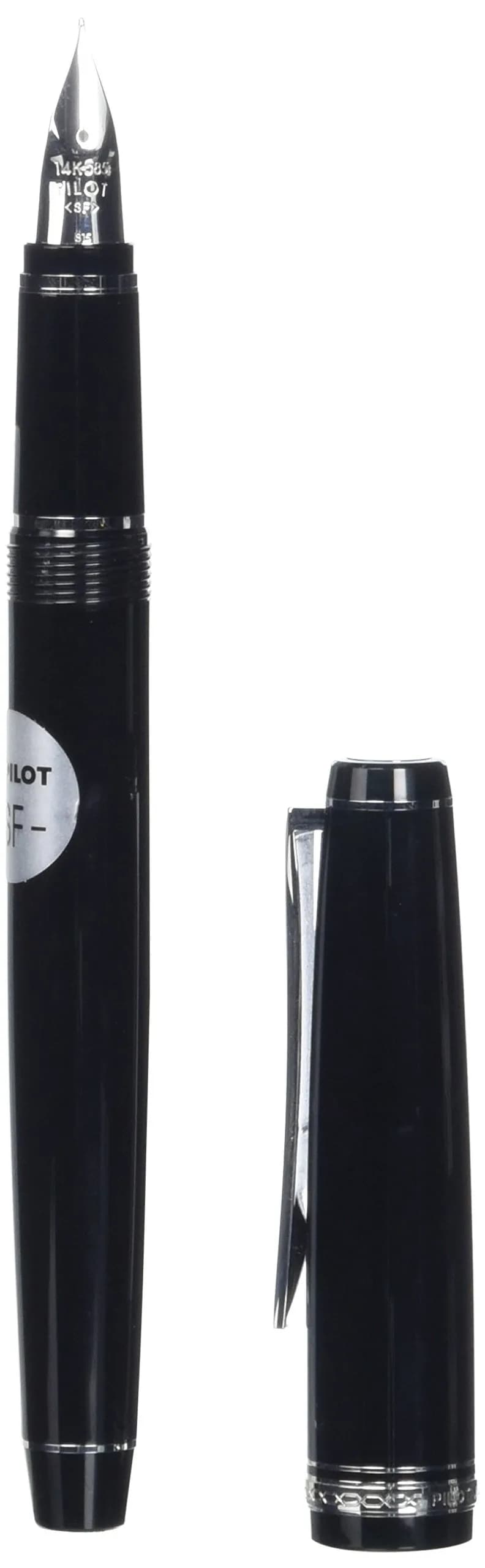 PILOT ELABO Resin Body Fountain Pen Black Soft Fine Nib | Japanese Calligraphy Pen for Expressive Writing - main product image