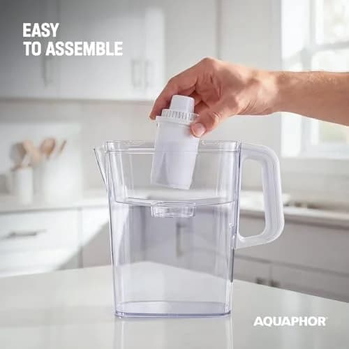 AQUAPHOR B15 Water Filter Replacement 3 Pack | Fast Flow, BPA-Free, Lasts 2 Months, Reduces Chlorine & Heavy Metals thumbnail 8