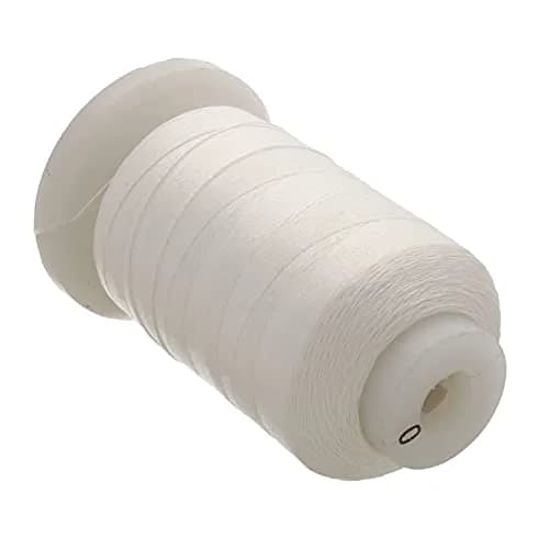The Beadsmith Pure Silk Cord White Size 0 0.152 mm (0.006”) 600 Yards (1800 ft) | Luxury Jewelry Stringing thumbnail 1