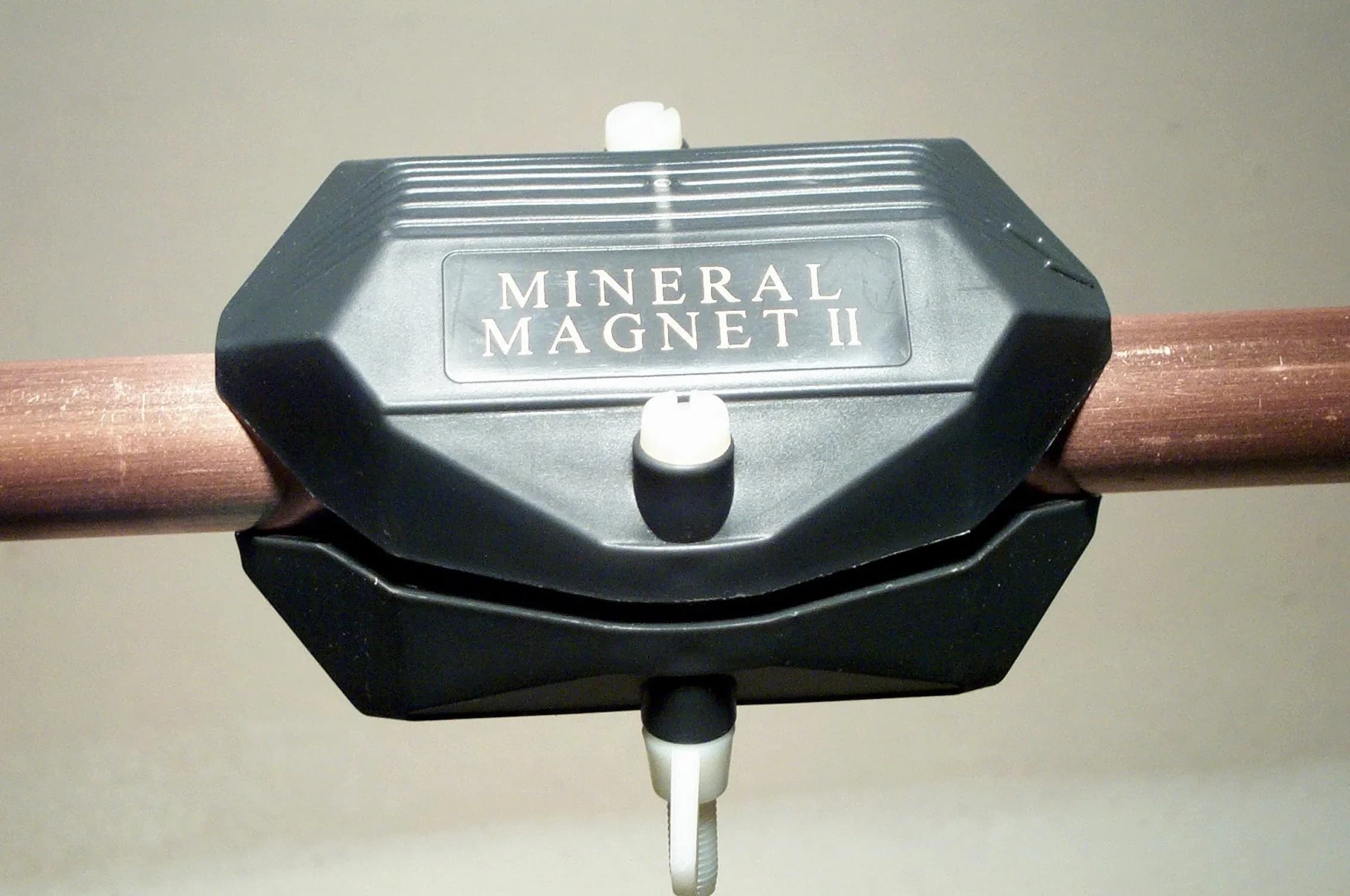 Mineral Magnet II Magnetic Water Softener/Conditioner for Hard Water | Salt-Free, No Maintenance, USA Owned — Gray