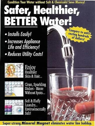 Mineral Magnet II Magnetic Water Softener/Conditioner for Hard Water | Salt-Free, No Maintenance, USA Owned thumbnail 3