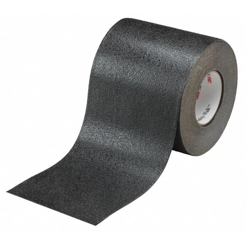 3M Safety-Walk Slip-Resistant Conformable Tapes & Treads 510, Black, 6 in x 60 ft | Slip-Resistant, Conforms to Irregular Surfaces — Black