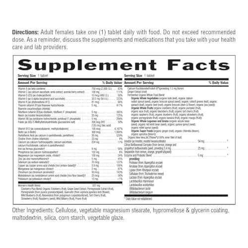 Country Life Core Daily 1 Women’s Multivitamin with Iron, 60 Tablets | Supports Women's Health & Wellness thumbnail 7