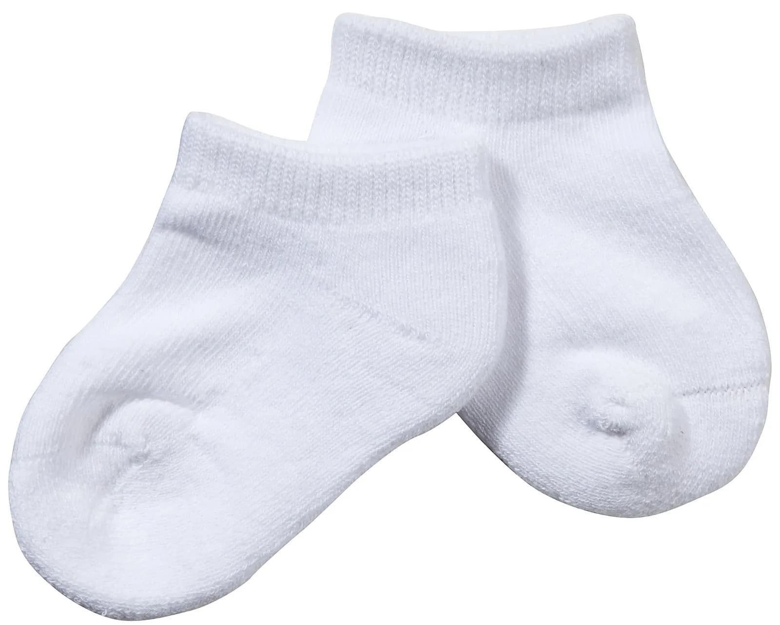 Jefferies Child Seamless Sport Low Cut Half Cushion Socks XSmall | White, 3 Pack, Low Cut, Reinforced Toe