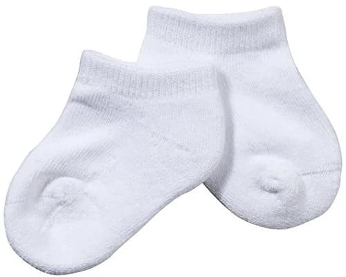 Jefferies Child Seamless Sport Low Cut Half Cushion Socks XSmall | White, 3 Pack, Low Cut, Reinforced Toe thumbnail 1