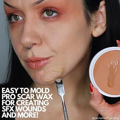 Mehron Makeup SynWax Special FX Modeling Wax 1.5 oz | Create Realistic Wounds & Scars thumbnail 6