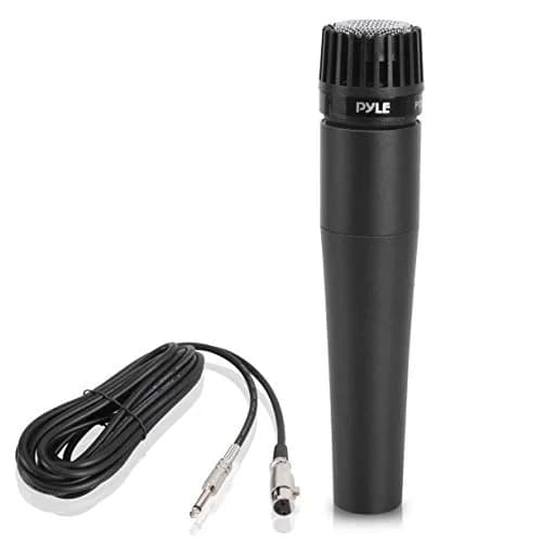 PylePro Dynamic Handheld Microphone | Unidirectional Vocal Mic with Built-in Pop Filter (6.14" x 1.24") thumbnail 4
